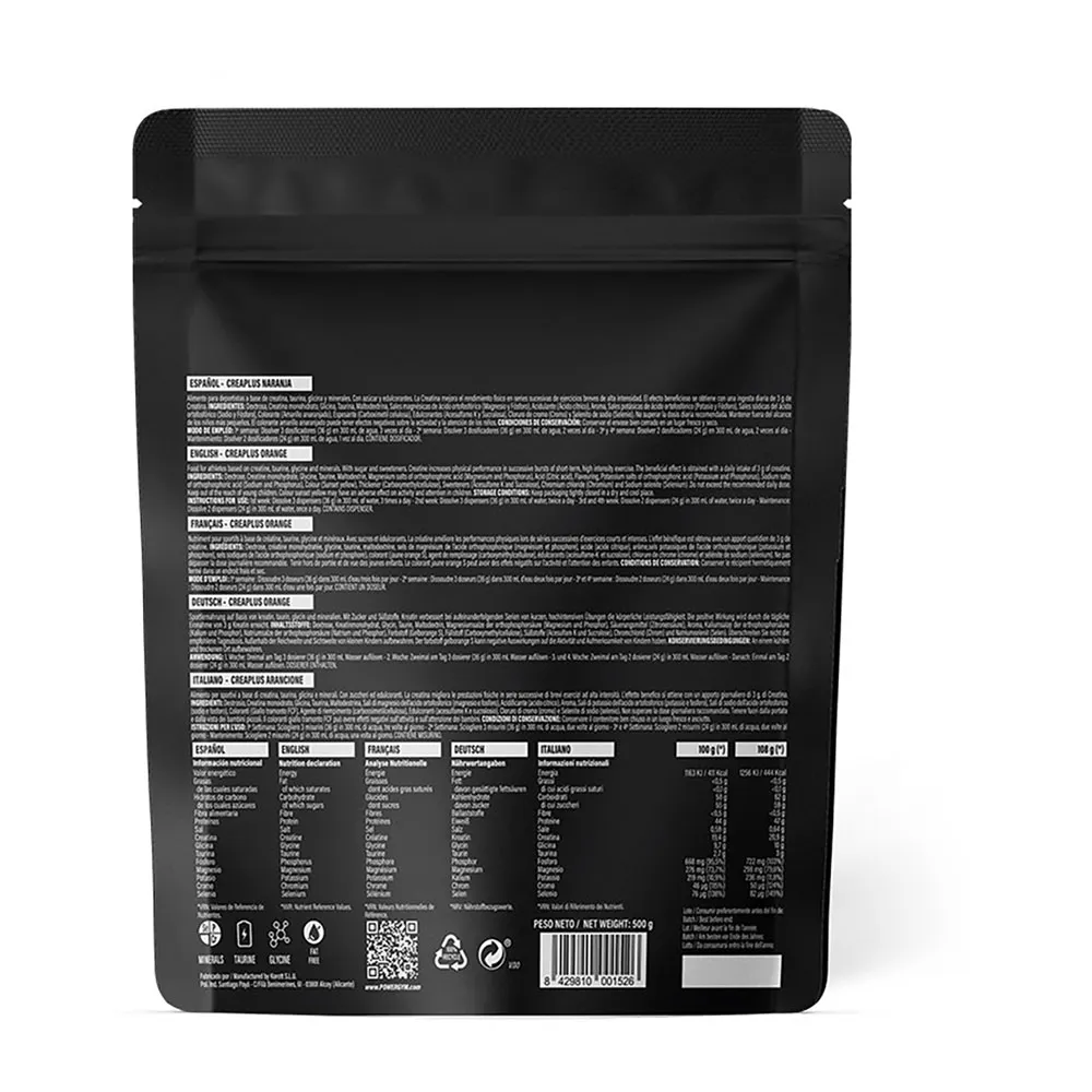 Powergym Creaplus Food Ergänzungsmittel Zitrusfrüchte 500g, One size Powergym Creaplus Food Ergänzungsmittel Zitrusfrüchte 500g, One size