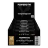 Powergym Energie-riegel-box Gesalzene Nüsse 40g 24 Einheiten, Black, One Size