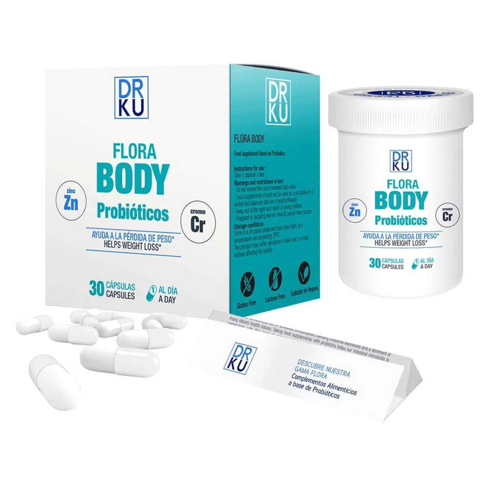 Powergym Flora Body Kapseln 30 Einheiten, White, One Size Powergym Flora Body Kapseln 30 Einheiten, White, One Size