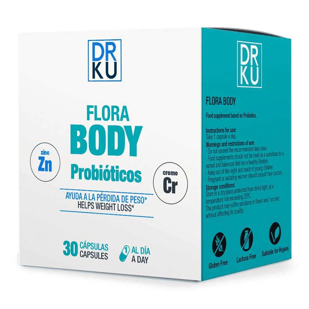 Powergym Flora Body Kapseln 30 Einheiten, White, One Size Powergym Flora Body Kapseln 30 Einheiten, White, One Size