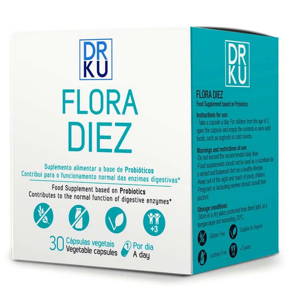 Powergym Flora Diez Kapseln 30 Einheiten, One size