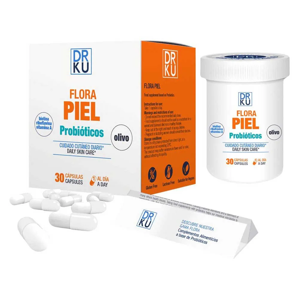 Powergym Flora Skin Kapseln 30 Einheiten, White, One Size Powergym Flora Skin Kapseln 30 Einheiten, White, One Size