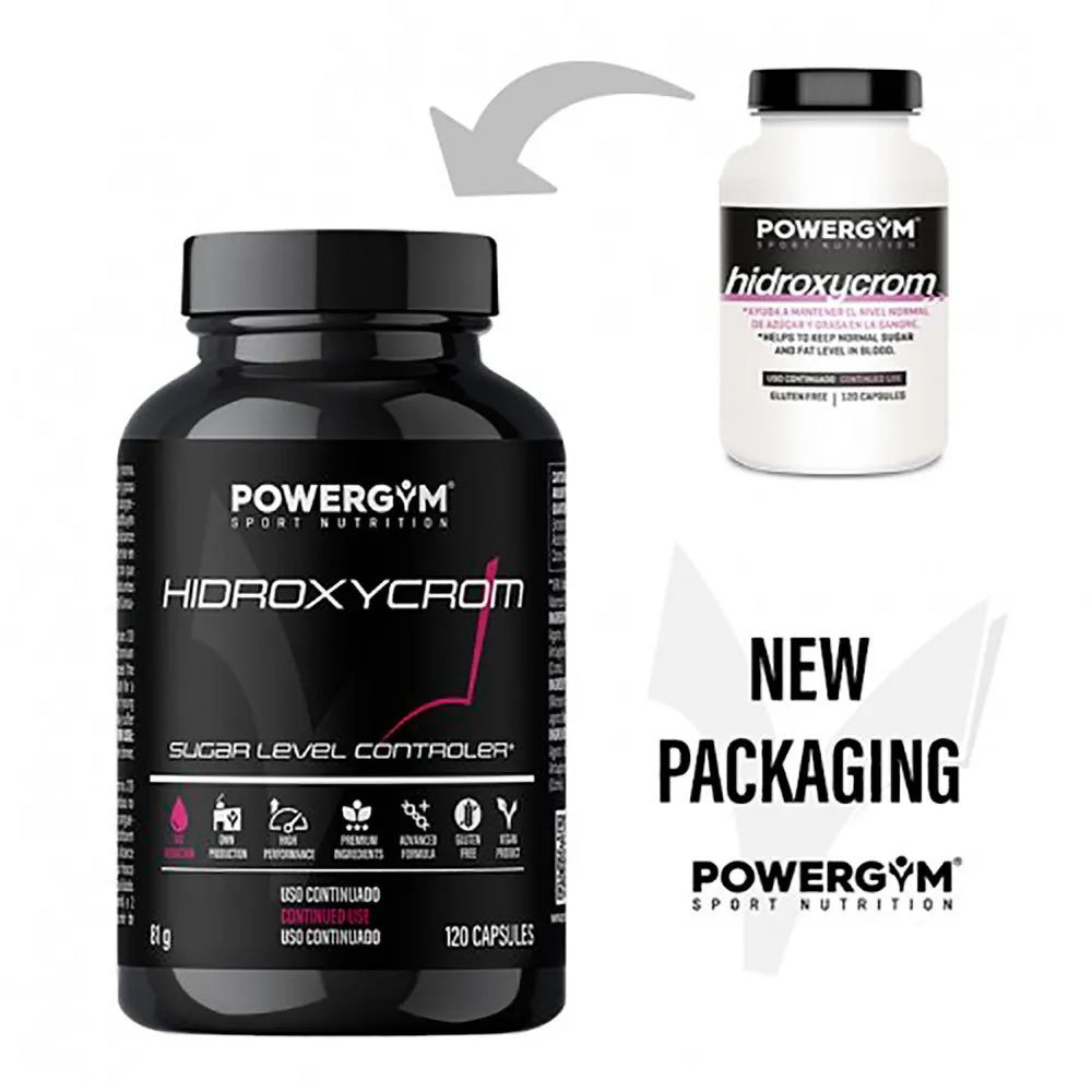 Powergym Hydroxycrom 120 Einheiten, Multicolor, One Size