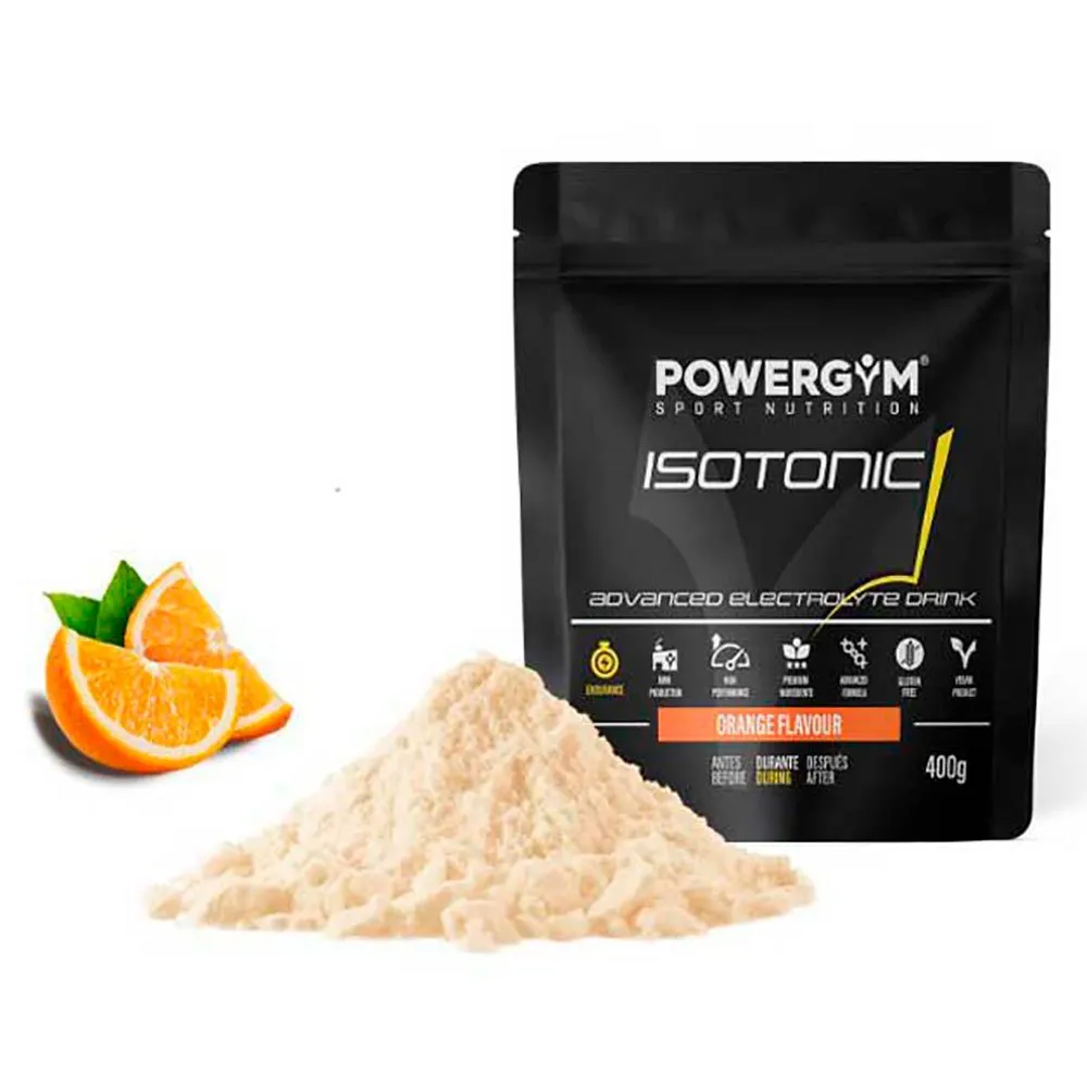 Powergym Isopower Isotonische Einzeldosis-box Orange 40g 30 Einheiten, White, One Size Powergym Isopower Isotonische Einzeldosis-box Orange 40g 30 Einheiten, White, One Size
