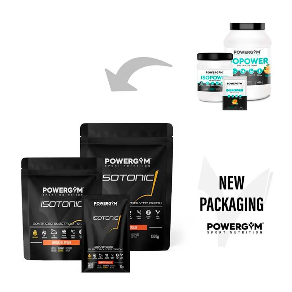 Powergym Isopower Isotonische Einzeldosis-box Orange 40g 30 Einheiten, White, One Size Powergym Isopower Isotonische Einzeldosis-box Orange 40g 30 Einheiten, White, One Size