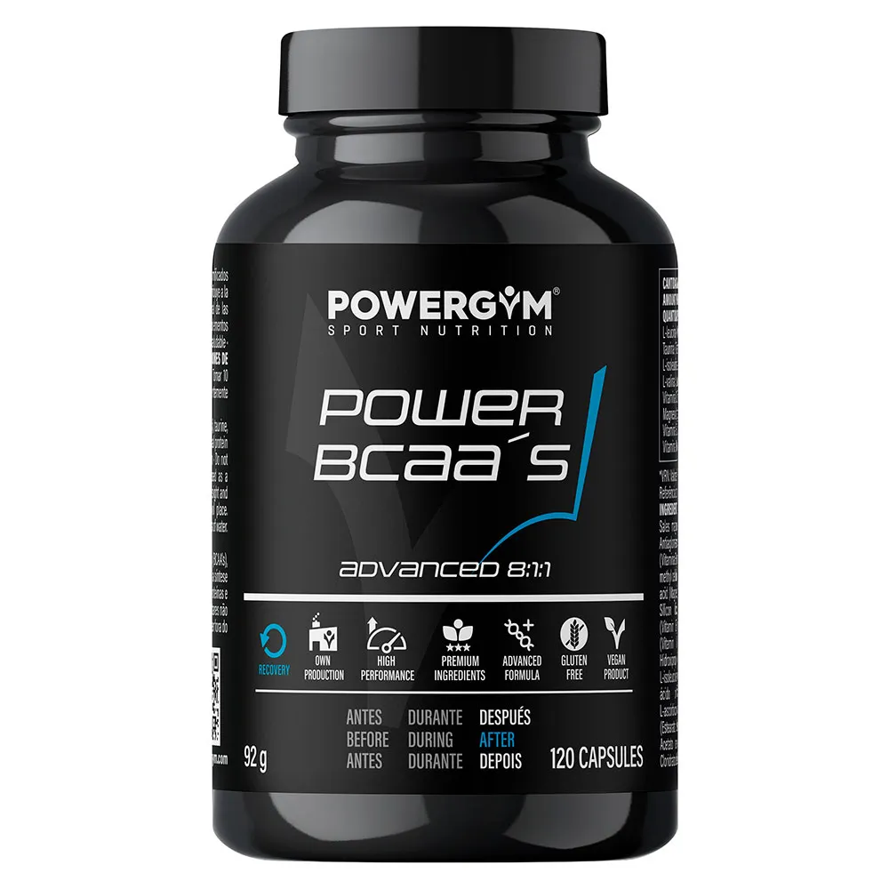 Powergym Power Bcaa´s Kapseln 120 Einheiten, Neutral Powergym Power Bcaa´s Kapseln 120 Einheiten, Neutral