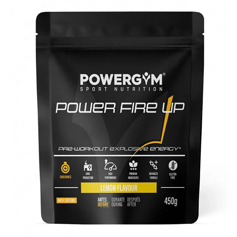 Powergym Power Fire Up 450g Protein Zitrusfrüchte Früchte, Multicolor, One Size Powergym Power Fire Up 450g Protein Zitrusfrüchte Früchte, Multicolor, One Size