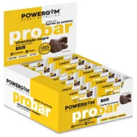 Powergym Probar Proteinriegelbox Zartbitterschokolade 50g 16 Einheiten Powergym Probar Proteinriegelbox Zartbitterschokolade 50g 16 Einheiten