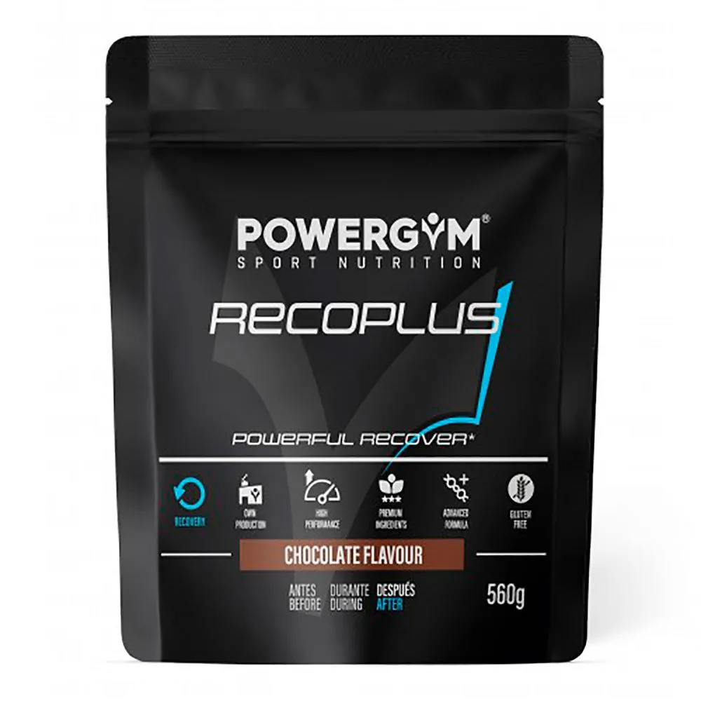 Powergym Recoplus 560g Chocolate Pulver, One size Powergym Recoplus 560g Chocolate Pulver, One size