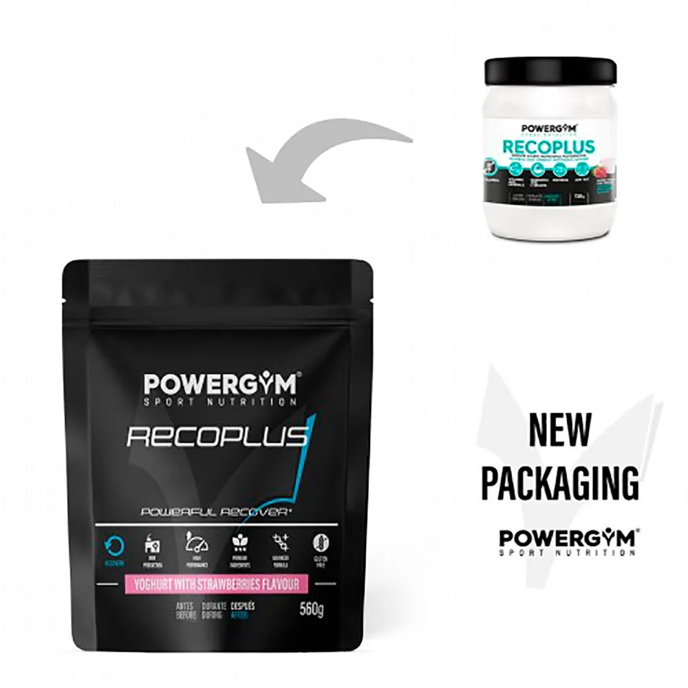Powergym Recoplus 720g Joghurt Mit Erdbeeren, One size Powergym Recoplus 720g Joghurt Mit Erdbeeren, One size