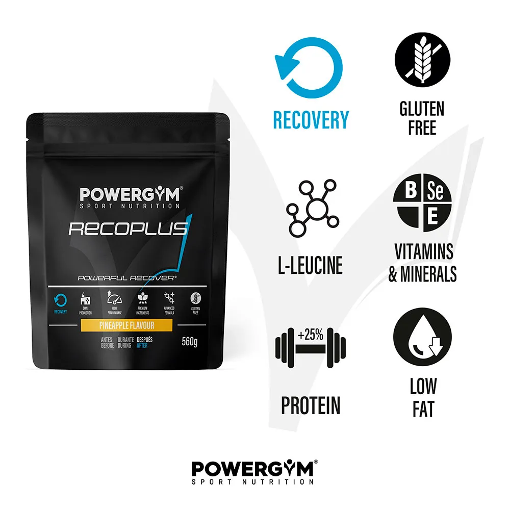 Powergym Recoplus Protein Ananas 560g, One size Powergym Recoplus Protein Ananas 560g, One size