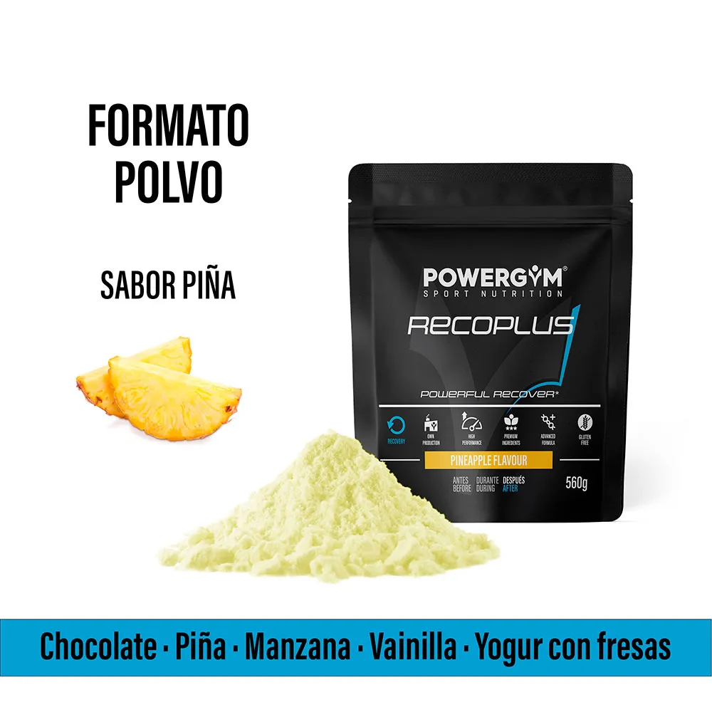 Powergym Recoplus Protein Ananas 560g, One size Powergym Recoplus Protein Ananas 560g, One size