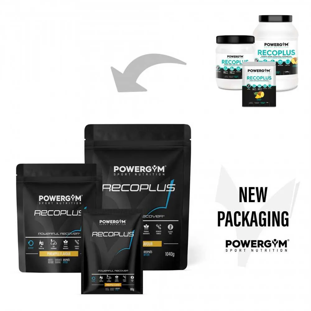 Powergym Recoplus Recovery-monodose-box Ananas 80g 15 Einheiten, White, One Size Powergym Recoplus Recovery-monodose-box Ananas 80g 15 Einheiten, White, One Size