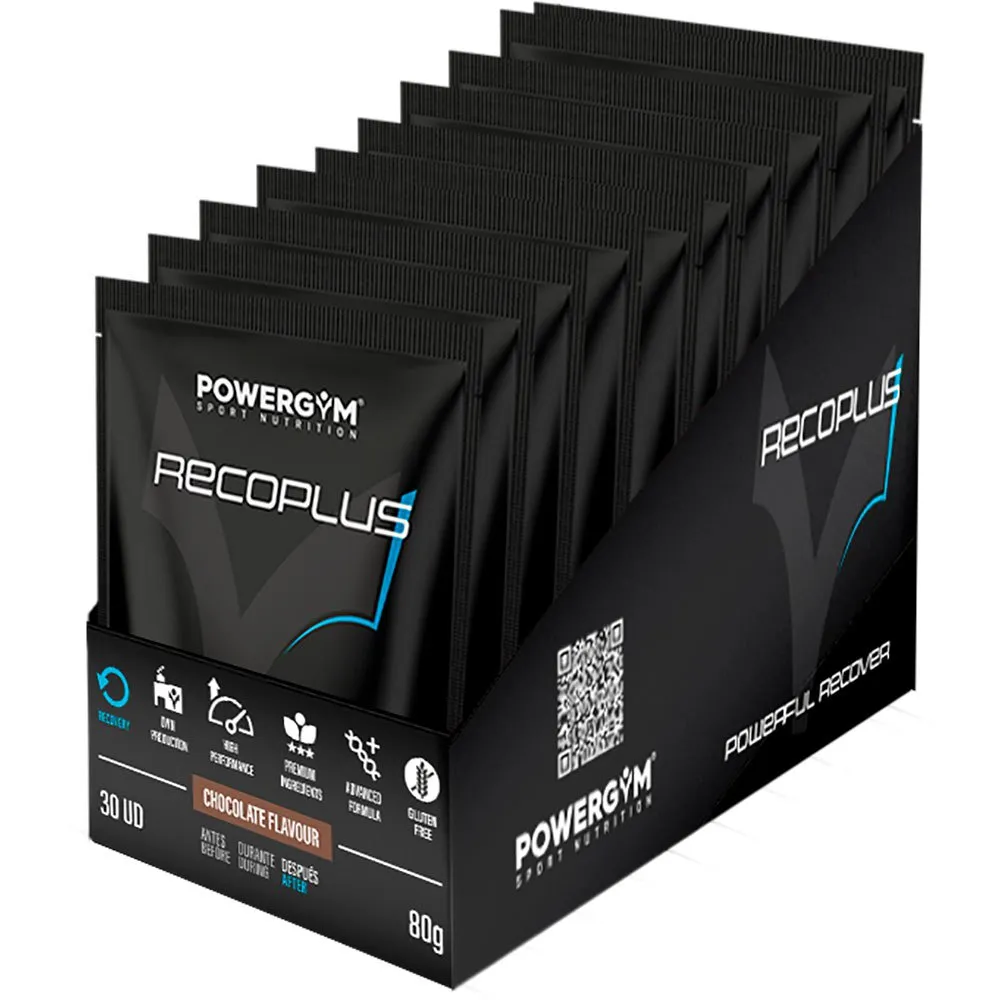 Powergym Recoplus Recovery-monodose-box Shokolade 80g 15 Einheiten, White, One Size Powergym Recoplus Recovery-monodose-box Shokolade 80g 15 Einheiten, White, One Size
