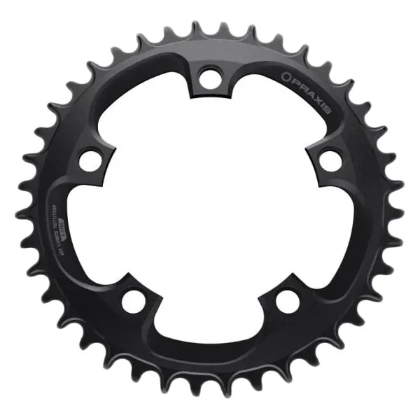 Praxis 110bcd Kettenblatt, Black, 38t Praxis 110bcd Kettenblatt, Black, 38t