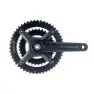 Praxis Alba M30 48-32t Kurbelgarnitur, Black, 175mm, 48-32t