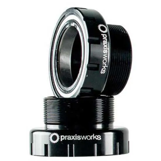 Praxis Bsa Shimano Lagerschalen, Black, 68/73mm Praxis Bsa Shimano Lagerschalen, Black, 68/73mm