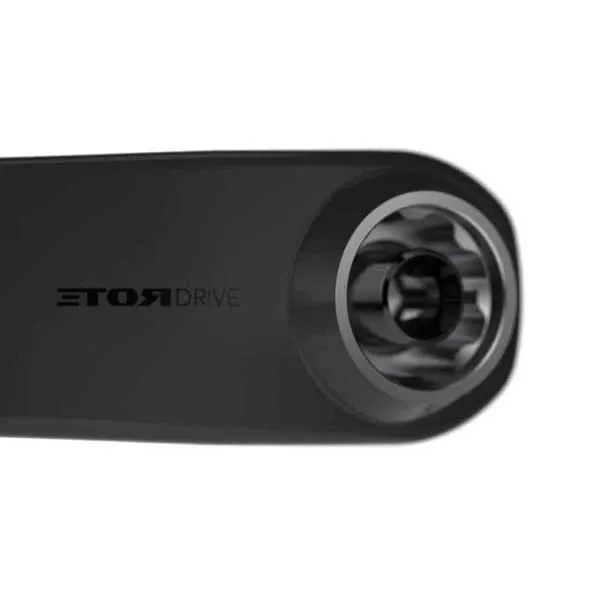 Praxis Etor Spline Carbon E-road Fazua R60 Kurbel, Black, 170mm