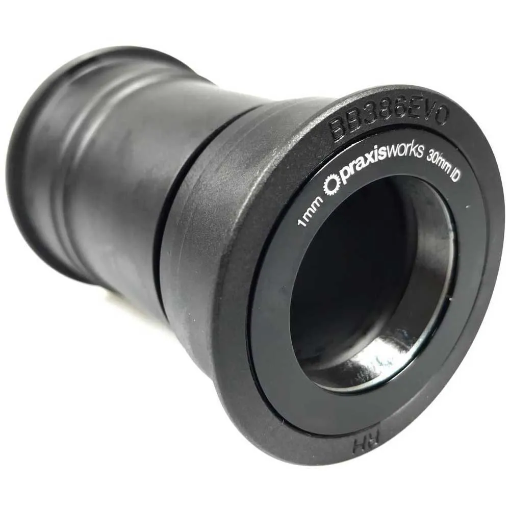Praxis M30 Road 386 Evo Lagerschalen, Black, 86.5mm Praxis M30 Road 386 Evo Lagerschalen, Black, 86.5mm