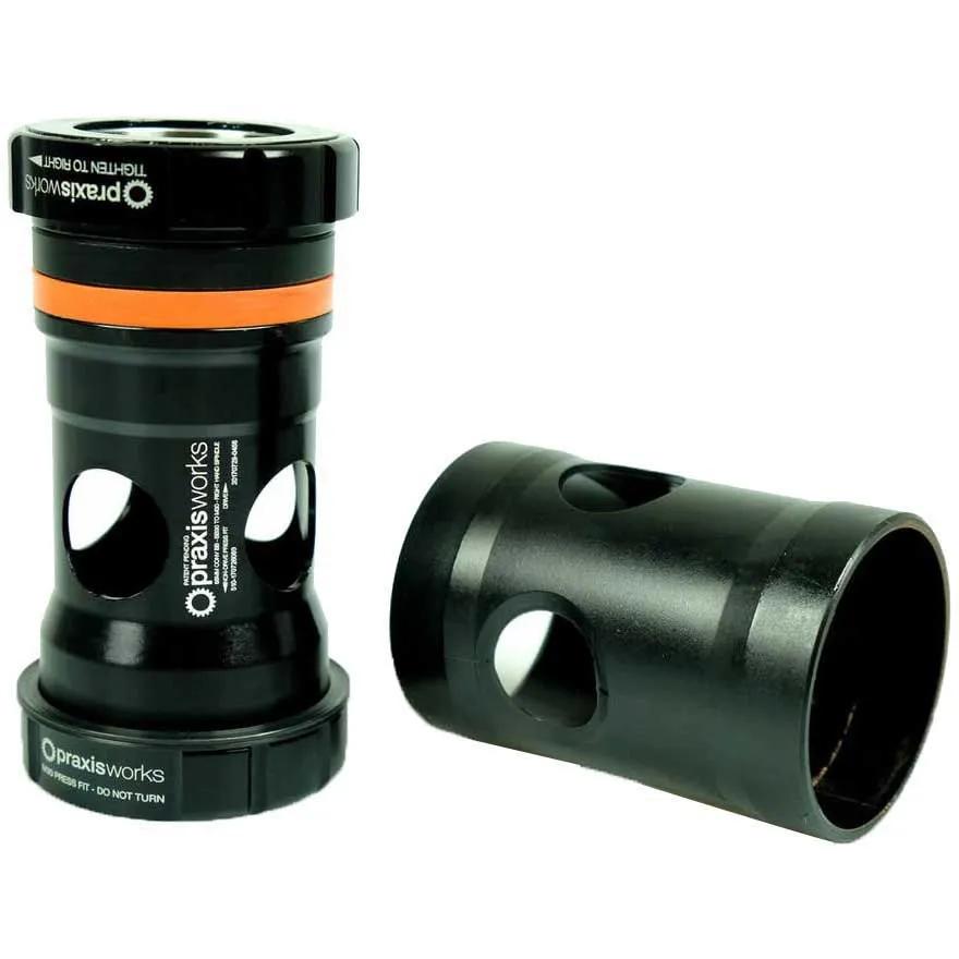 Praxis Mtb M30 Bb30/pf30 Lagerschalen, Black, 73mm Praxis Mtb M30 Bb30/pf30 Lagerschalen, Black, 73mm