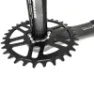 Praxis Road Dm1x Narrow Wide Kettenblatt, Black, 36t