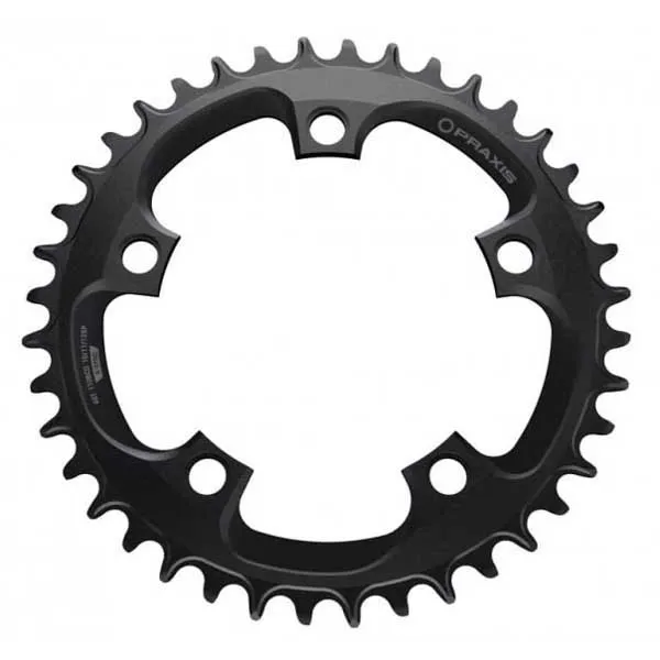 Praxis Road Narrow Wide 5b 110 Bcd Kettenblatt, Black, 42t Praxis Road Narrow Wide 5b 110 Bcd Kettenblatt, Black, 42t