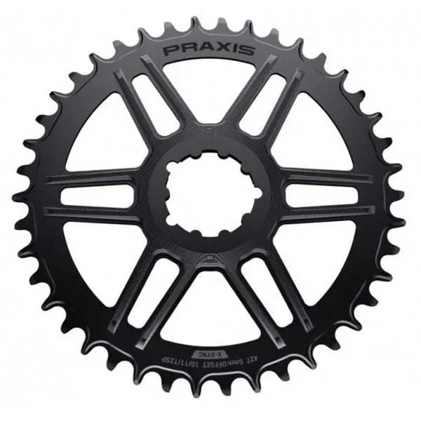 Praxis Wave 1x Direct Mount Kettenblatt, Black, 38t