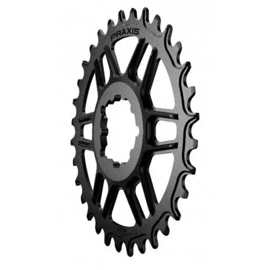 Praxis Wave 1x Direct Mount Kettenblatt, Black, 38t