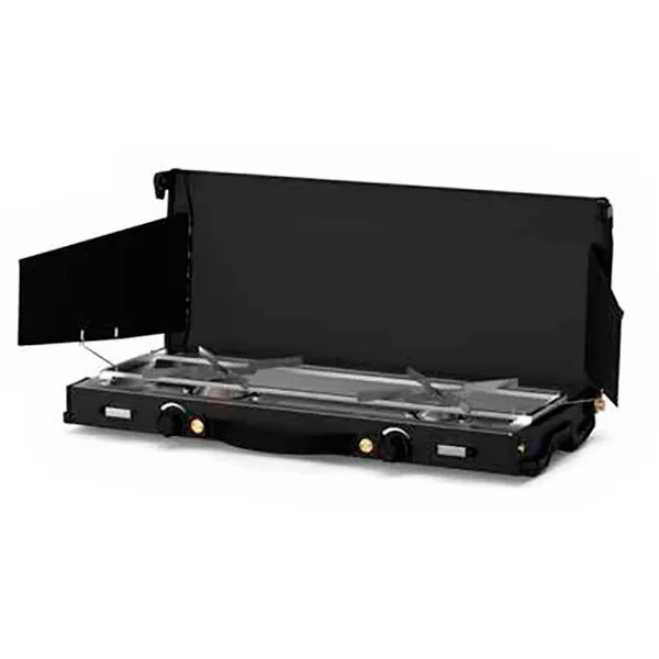 Primus Alika Gaskocher Campingküche 2 Brennern, Black, One Size Primus Alika Gaskocher Campingküche 2 Brennern, Black, One Size
