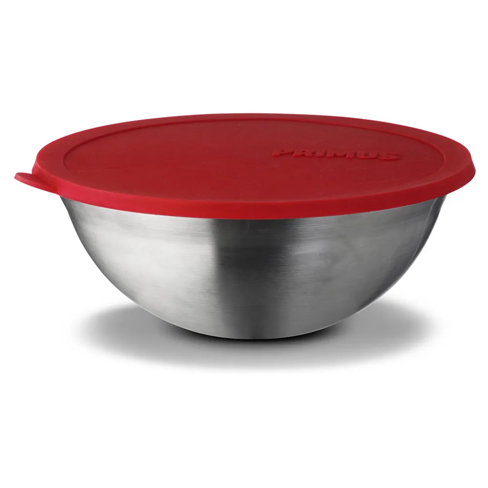 Primus Lagerfeuer-servierset, Silver / red, One Size Primus Lagerfeuer-servierset, Silver / red, One Size