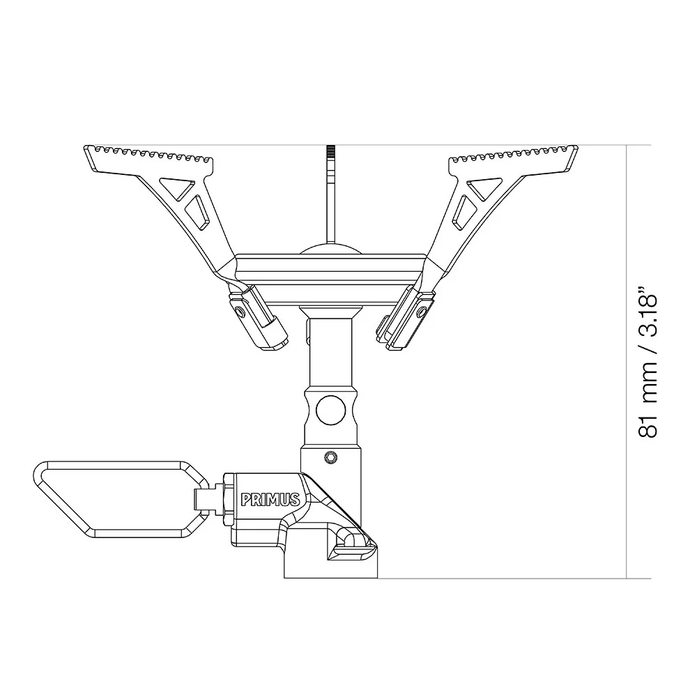 Primus Micron Iii Campingkocher, Silver, One Size