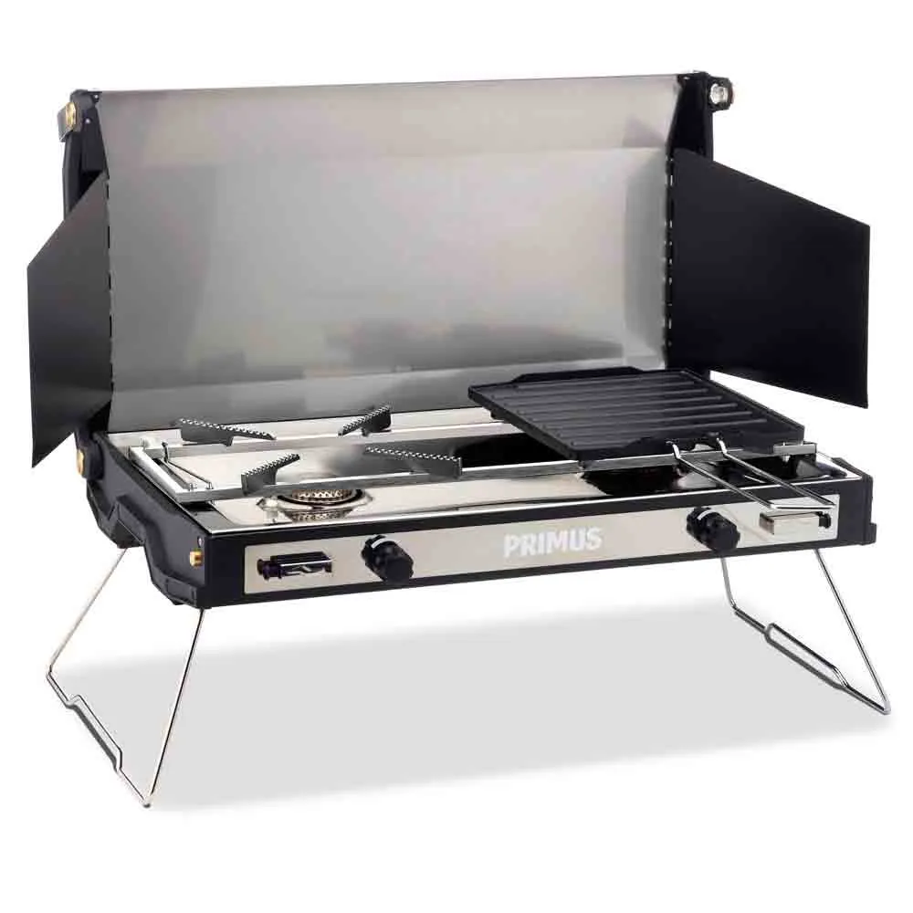 Primus Tupike Gaskocher Campingküche 2 Brennern, Silver, One Size Primus Tupike Gaskocher Campingküche 2 Brennern, Silver, One Size