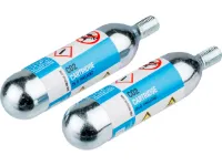PRO CO2 Ersatzkartuschen mit Gewinde 25 g - 2 Stück PRO CO2 Ersatzkartuschen mit Gewinde 25 g - 2 Stück