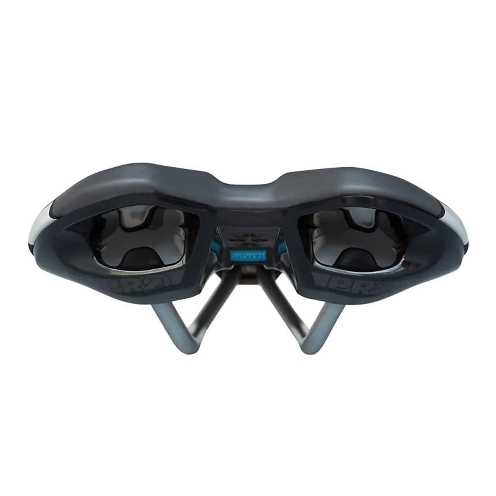PRO Falcon Crmo Sattel, Dark navy / turquoise, 142mm PRO Falcon Crmo Sattel, Dark navy / turquoise, 142mm
