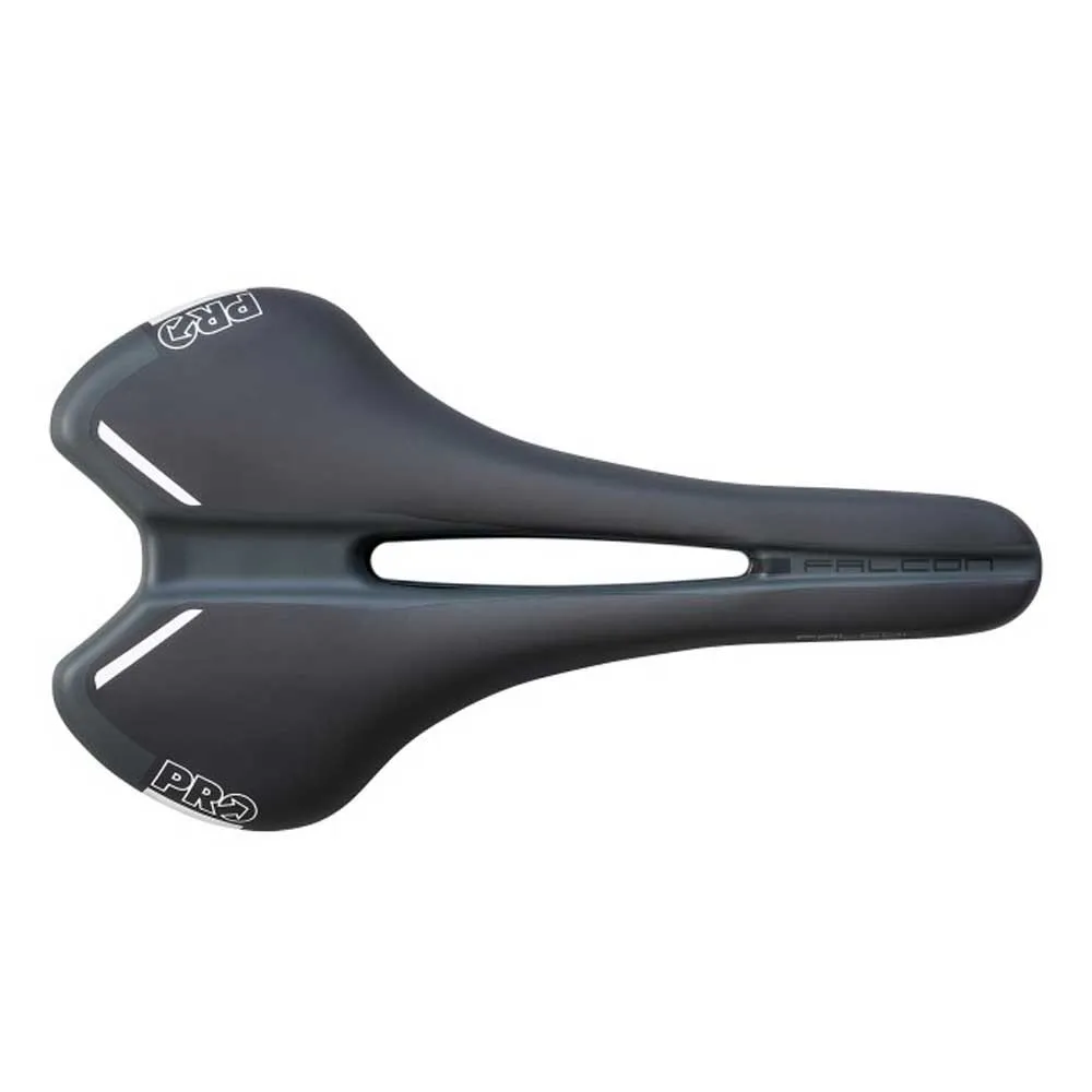 PRO Falcon Crmo Sattel, Dark navy / turquoise, 142mm PRO Falcon Crmo Sattel, Dark navy / turquoise, 142mm