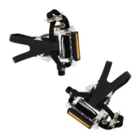 PRO filiertes Alu-Pedalpaar mit Fußplatten Unisex PRO filiertes Alu-Pedalpaar mit Fußplatten Unisex