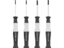 PRO Fine Adjustment Schraubendreherset 4-teilig, Schwarz, One Size