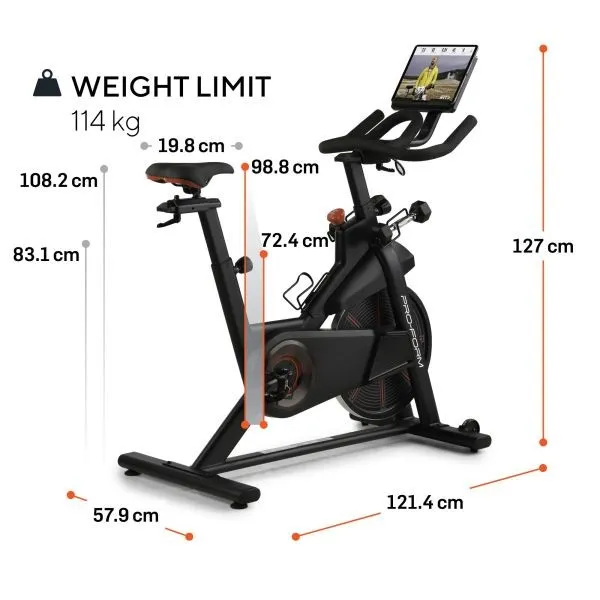 Pro-Form Pro Trainer 500 Indoor-fahrrad, Black, One Size Pro-Form Pro Trainer 500 Indoor-fahrrad, Black, One Size