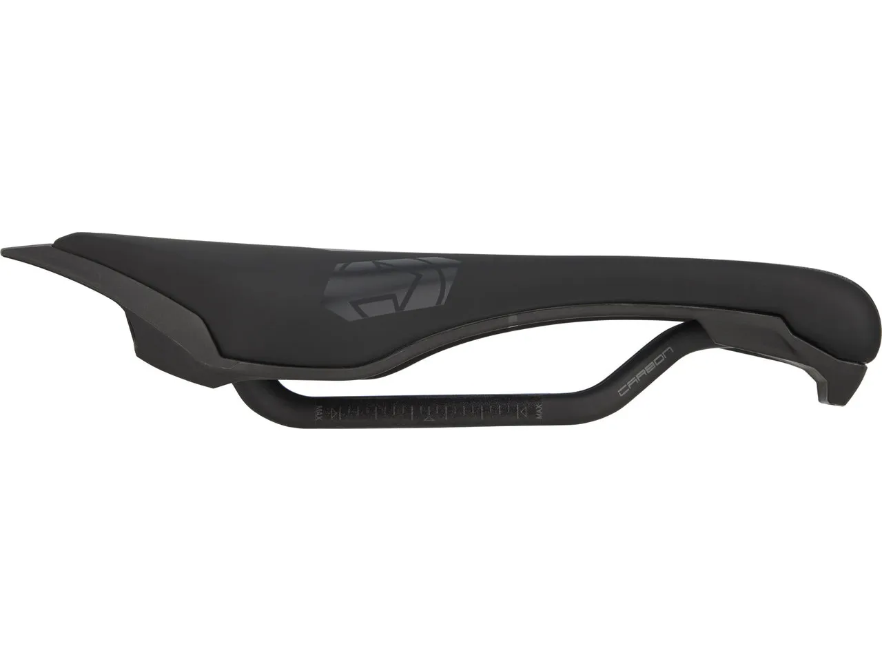 PRO Stealth Aero Carbon Sattel, Schwarz, 132mm PRO Stealth Aero Carbon Sattel, Schwarz, 132mm