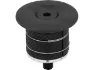 PRO Steuersatzkappe mit Expander für Carbongabelschäfte, Black, 1 1/8", 25mm