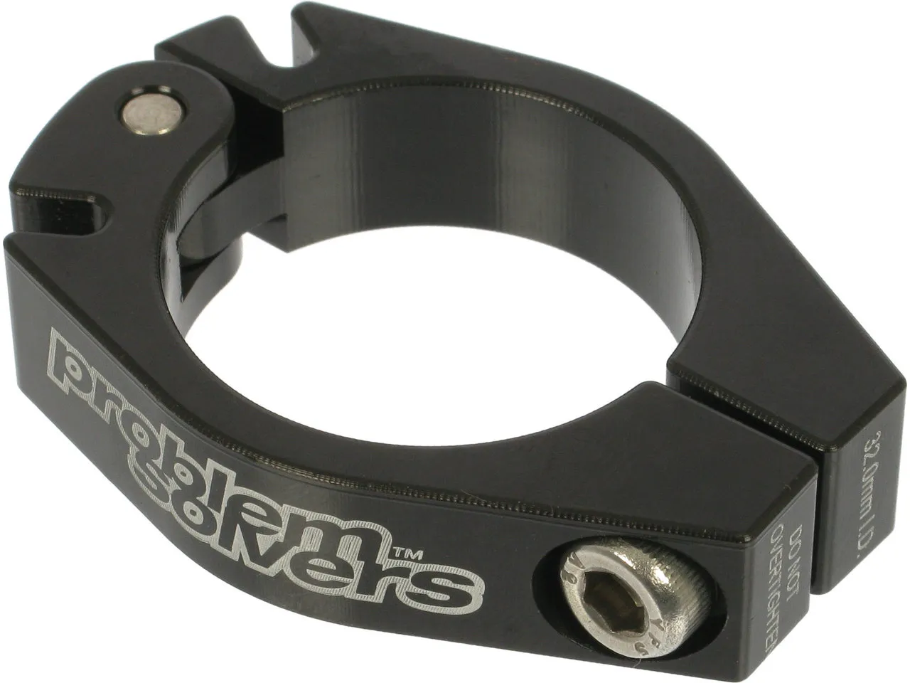 Problem Solvers Backstop Kabelführung, Schwarz, 31.8mm Problem Solvers Backstop Kabelführung, Schwarz, 31.8mm