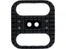 Problem Solvers Deckster Pedalplattform für Klickpedale, Schwarz, one_size