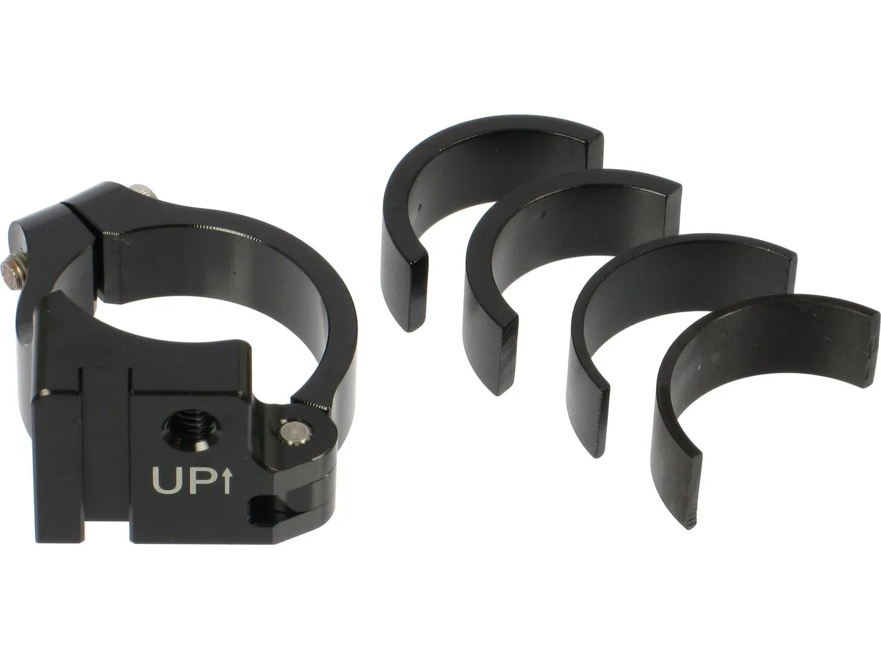 Problem Solvers Direct Mount Umwerfer-Adapter, Schwarz, BSA 68/73 - Boost Problem Solvers Direct Mount Umwerfer-Adapter, Schwarz, BSA 68/73 - Boost