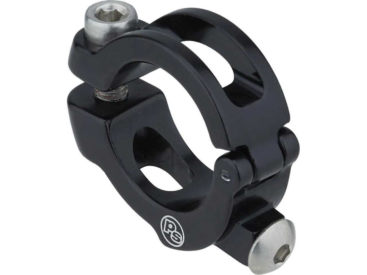 Problem Solvers Lenkerklemmschelle für Shimano I-Spec EV, Schwarz, one_size Problem Solvers Lenkerklemmschelle für Shimano I-Spec EV, Schwarz, one_size