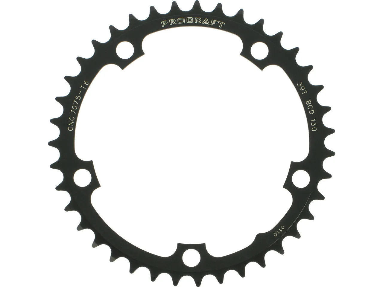 Procraft Kettenblatt 10-fach, 5-Arm, 130mm Lochkreis, Schwarz, 48t Procraft Kettenblatt 10-fach, 5-Arm, 130mm Lochkreis, Schwarz, 48t