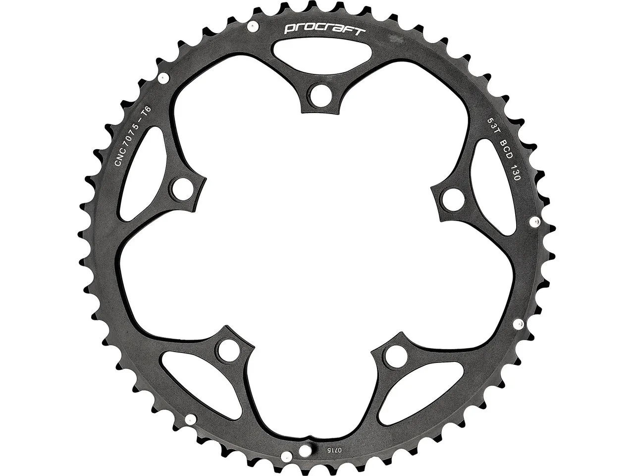 Procraft Kettenblatt Compact, 10-fach, 5-Arm, 110mm Lochkreis Procraft Kettenblatt Compact, 10-fach, 5-Arm, 110mm Lochkreis