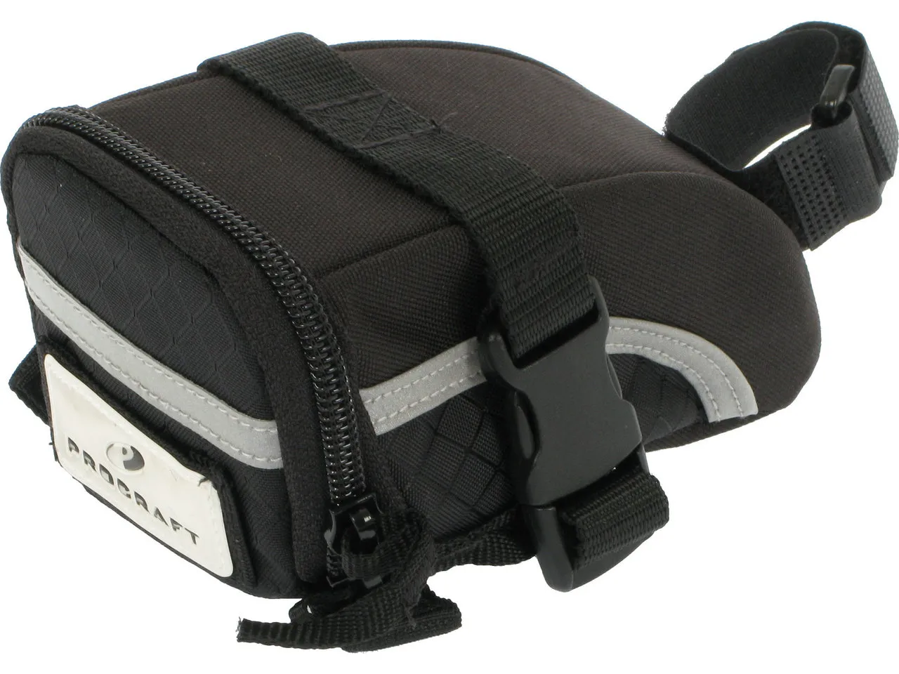 Procraft Mini II Satteltasche mit Riemenbefestigung, Schwarz, one_size Procraft Mini II Satteltasche mit Riemenbefestigung, Schwarz, one_size