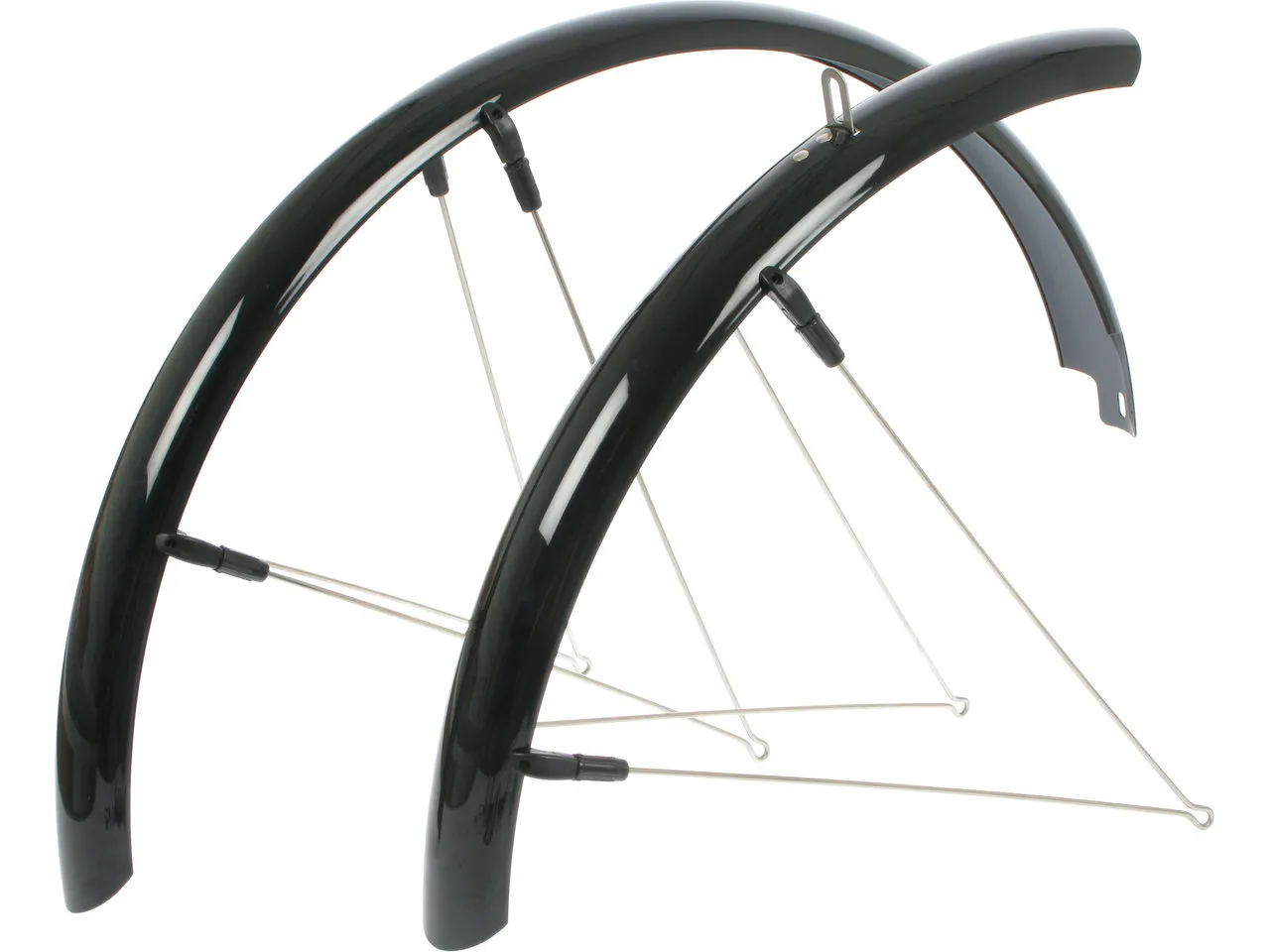 Procraft Rainbow MTB 55 Schutzblech-Set VR+HR, Schwarz, 26" Satz ( VR+HR ) Procraft Rainbow MTB 55 Schutzblech-Set VR+HR, Schwarz, 26" Satz ( VR+HR )