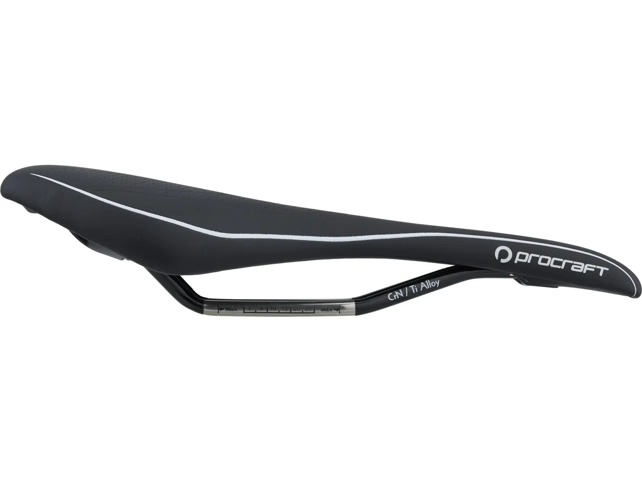 Procraft Sport Hollow Sattel, Schwarz-weiß, S Procraft Sport Hollow Sattel, Schwarz-weiß, S