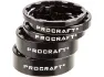 Procraft Superlight Spacer Set 1 1/8", Schwarz, one_size